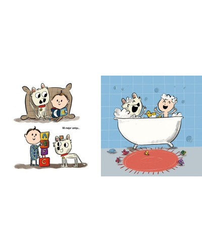 ¿Este perro no tiene cola?