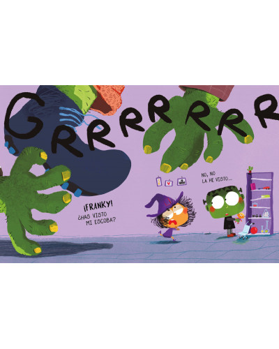 ¿Dónde está mi escoba?