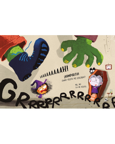 ¿Dónde está mi escoba?