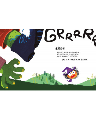 ¿Dónde está mi escoba?