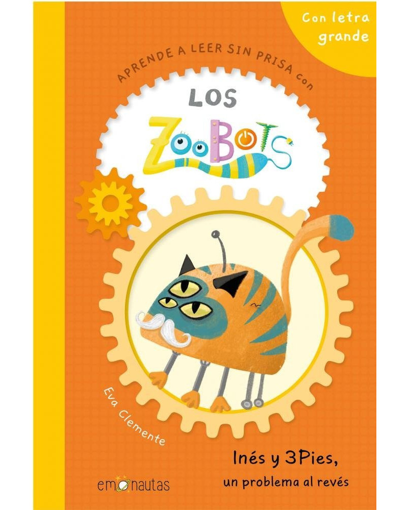 Aprende a leer sin prisas con Los zoobots 1 - Inés y 3Pies, un problema al revés