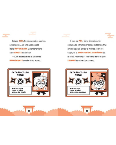 Ninja Academy 1 - Atrapa a los monstruos