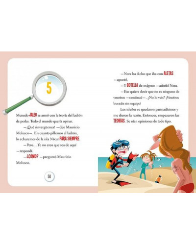 Los Cazamisterios 8 - El caso del robo bajo el mar