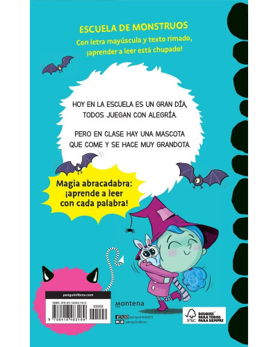 Aprende a leer en la Escuela de Monstruos 1 - La mascota más grandota