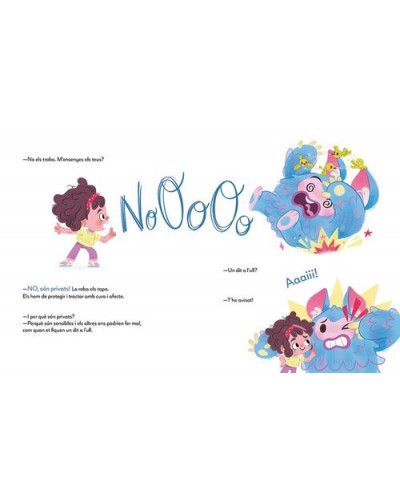 El monstre de les abraçades. El meu cos és només meu.