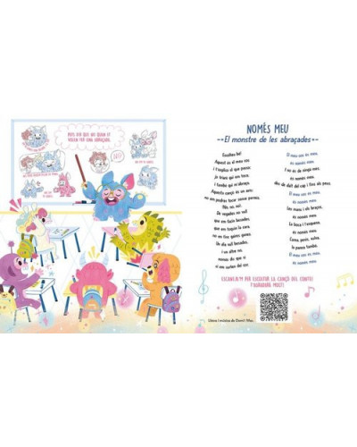 El monstre de les abraçades. El meu cos és només meu.