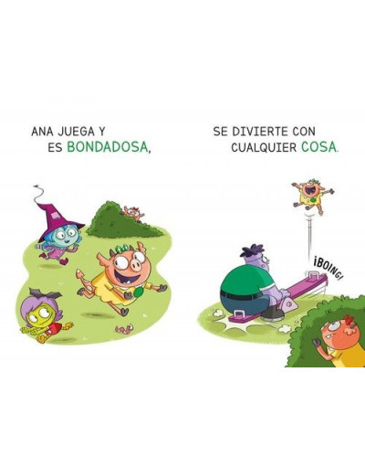 Aprende a leer en la Escuela de Monstruos 3 - Las iguales son especiales