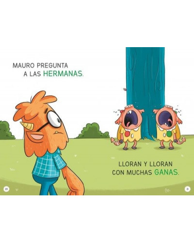 Aprende a leer en la Escuela de Monstruos 3 - Las iguales son especiales
