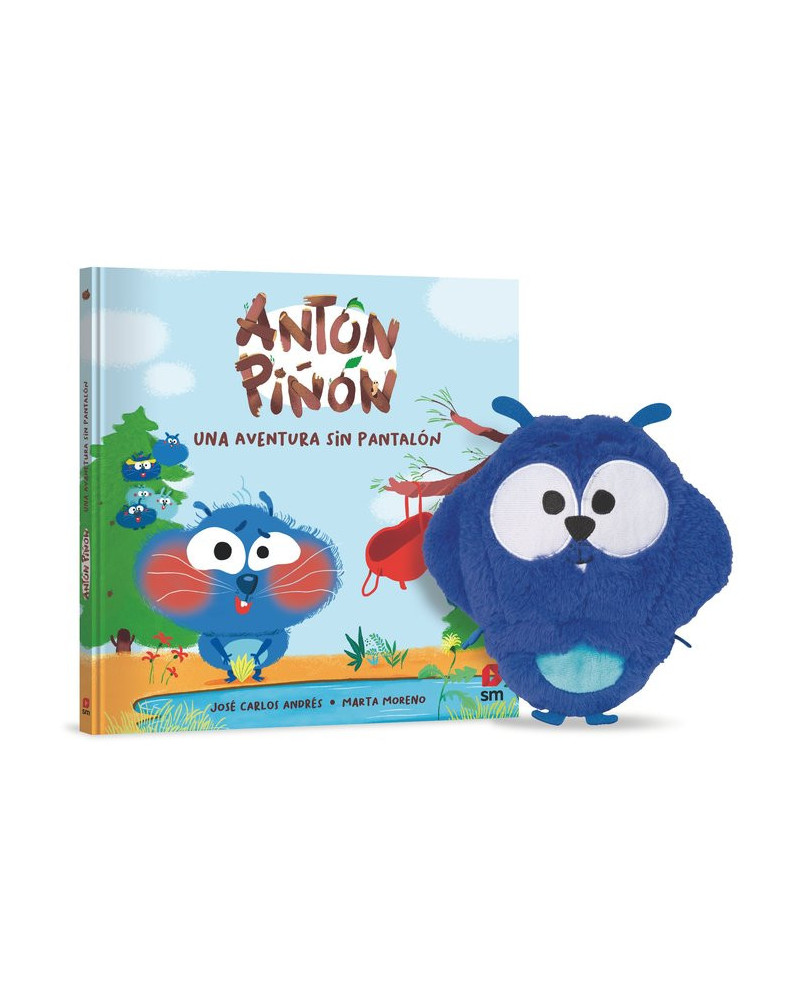 Pack Anton Piñón - Una aventura sin pantalón + Peluche