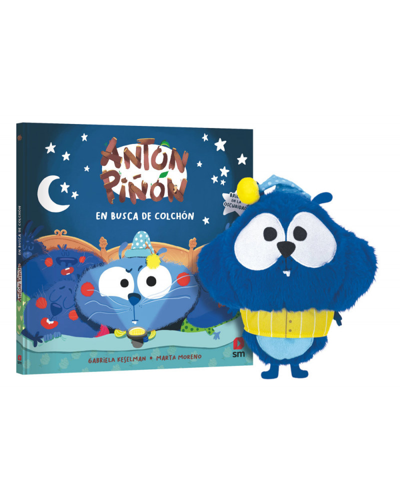 Pack Anton Piñón - En busca de colchón + Peluche