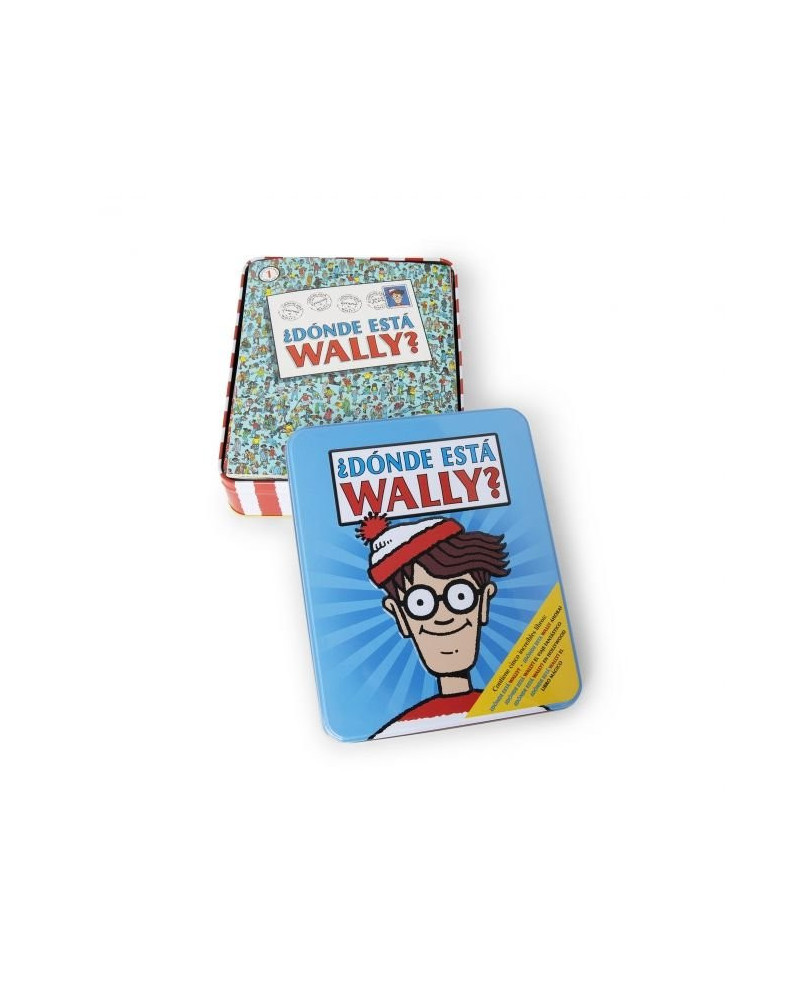Dónde está Wally caja metálica