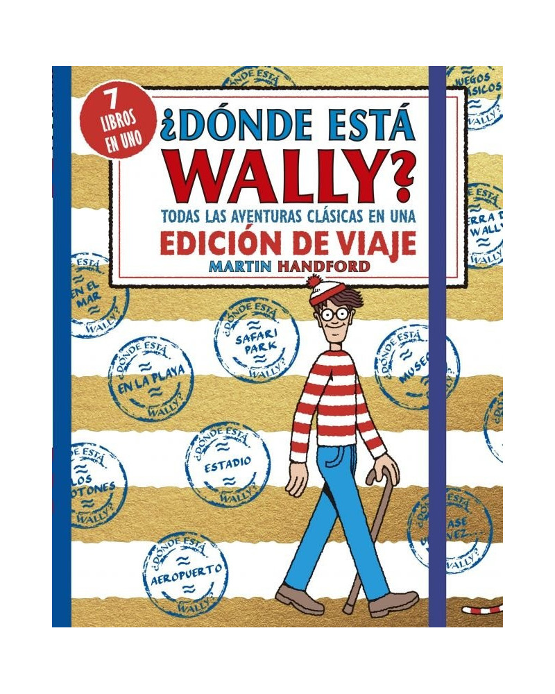 ¿Dónde está Wally? Todas las aventuras clasicas de Wally en una edición de viaje