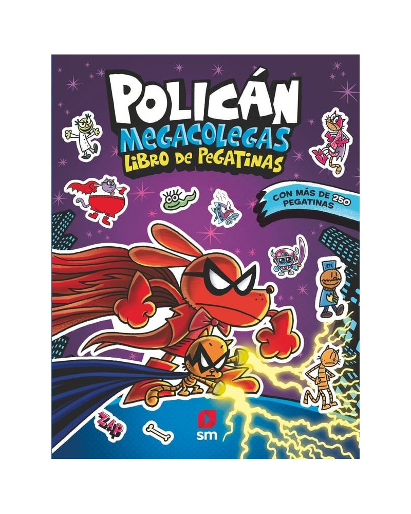 Policán megacolegas libro de pegatinas