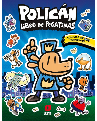 Policán libro de pegatinas