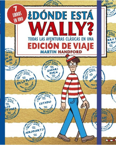¿Dónde está Wally? Todas las aventuras clasicas de Wally en una edición de viaje