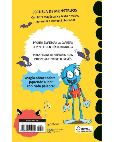 Aprende a leer en la Escuela de Monstruos 4 - Grandes pinreles