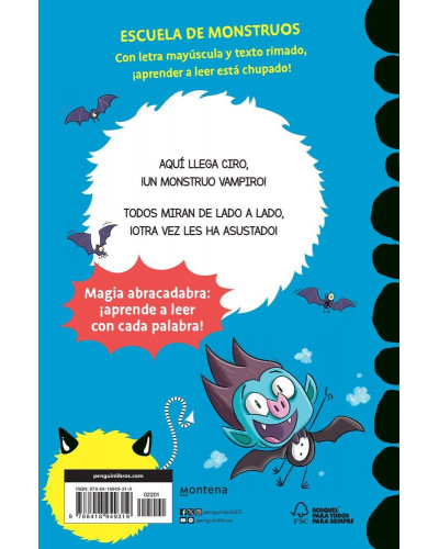 Aprende a leer en la Escuela de Monstruos 6 - Trastadas aladas
