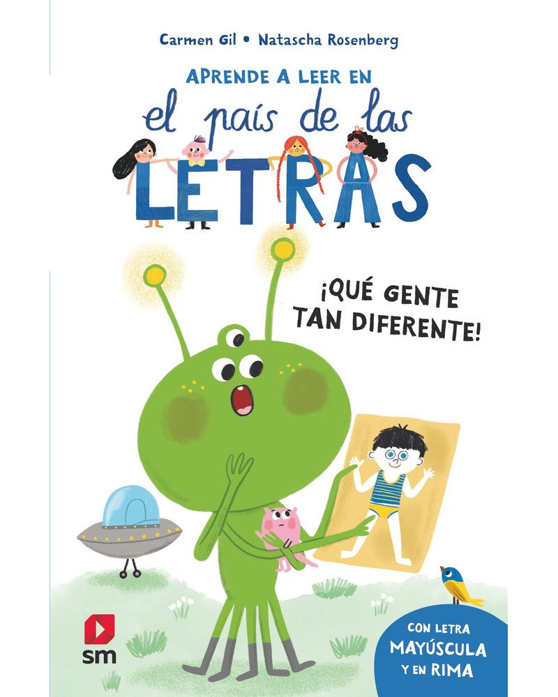 Aprende a leer en el país de las letras - ¡Que gente tan diferente!