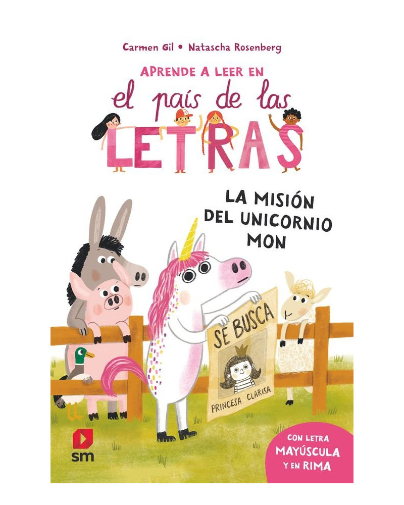 Aprende a leer en el país de las letras - La misión del unicornio Mon