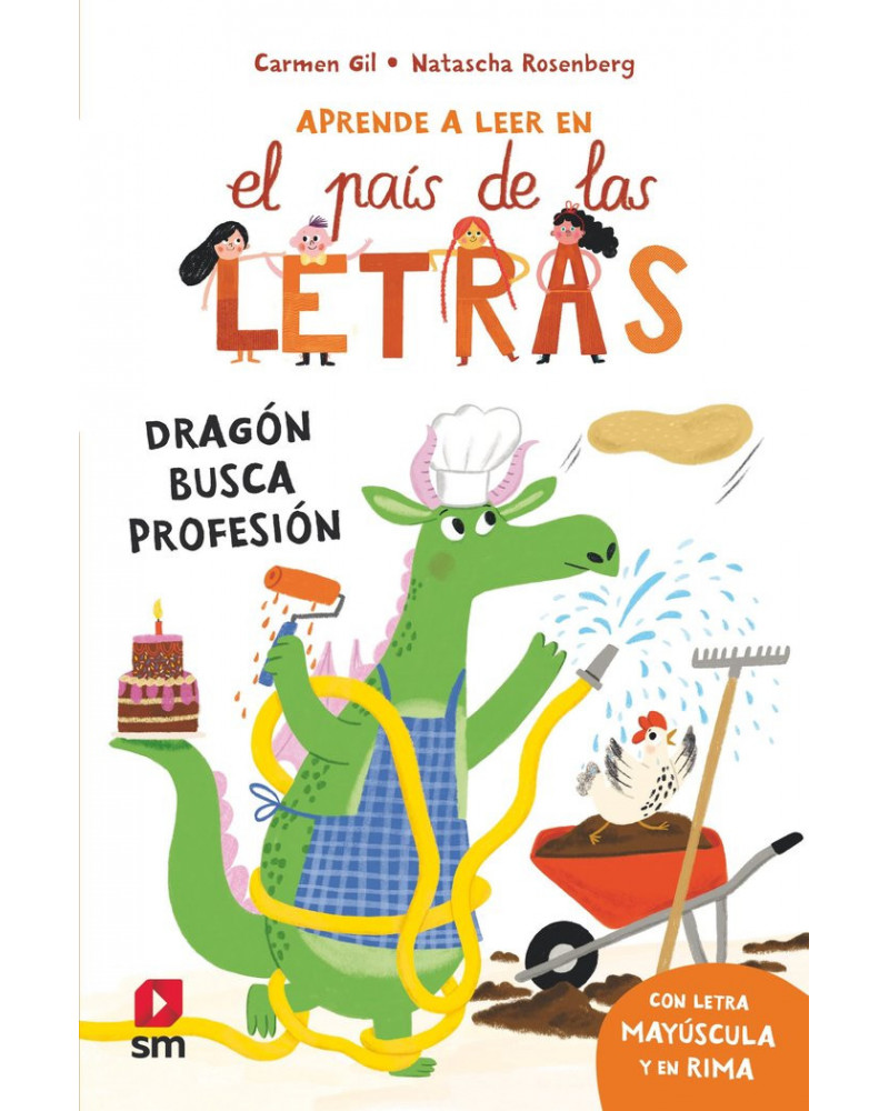 Aprende a leer en el país de las letras - Dragón busca profesión