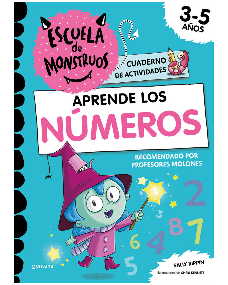 Escuela de monstruos - Aprende los números