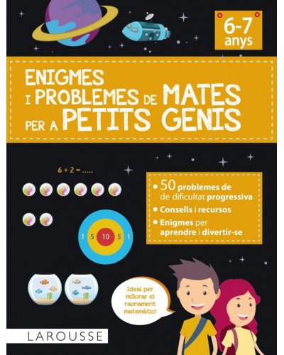 Enigmes i problemes de mates per a petits genis (6-7 Anys)