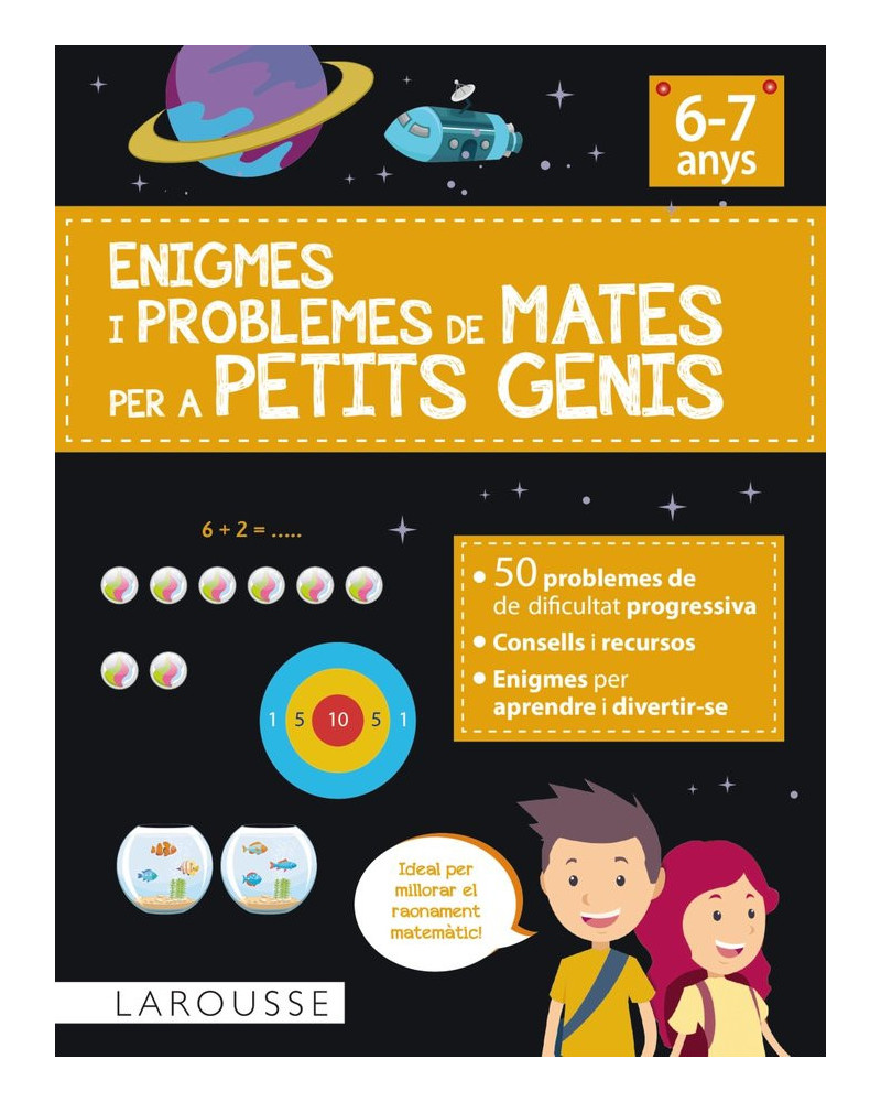 Enigmes i problemes de mates per a petits genis (6-7 Anys)