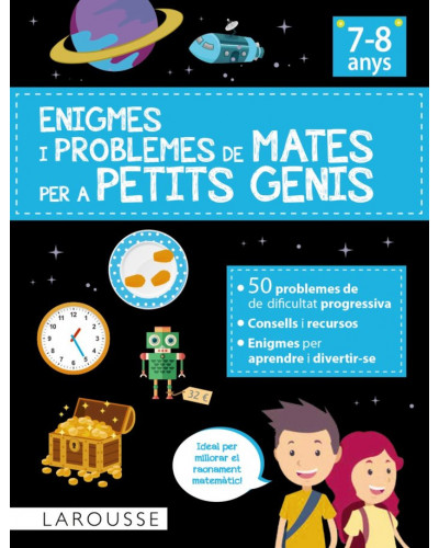 Enigmes i problemes de mates per a petits genis (7-8 Anys)