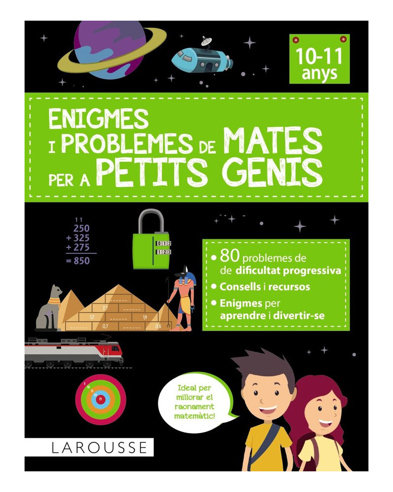 Enigmes i problemes de mates per a petits genis (10-11 Anys)
