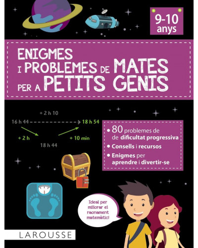 Enigmes i problemes de mates per a petits genis (9-10 Anys)