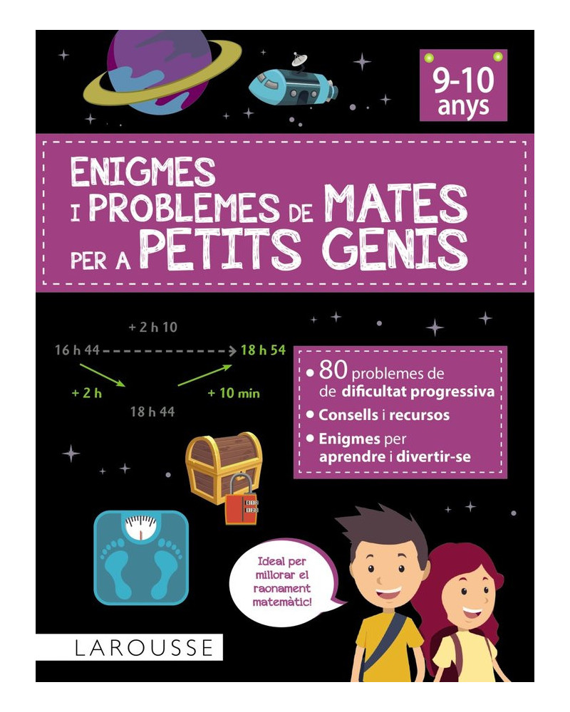 Enigmes i problemes de mates per a petits genis (9-10 Anys)