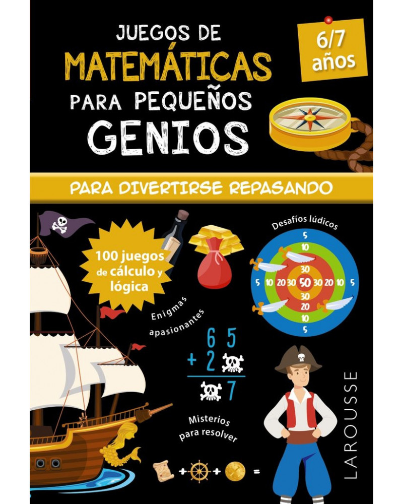 Juegos de matemáticas para pequeños genios (6-7 Años)