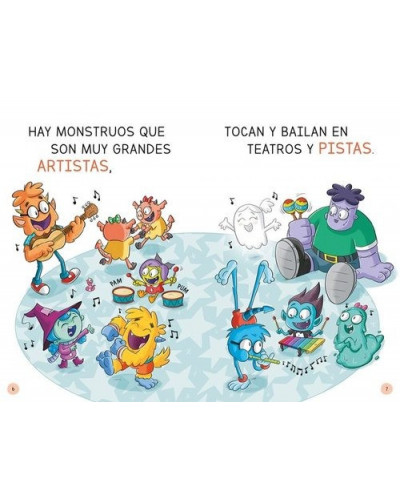 Aprende a leer en la Escuela de Monstruos 7 - Pedos como truenos