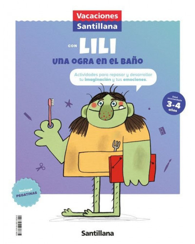 Vacaciones Santillana con Lili, una ogra en el baño