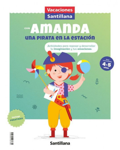 Vacaciones Santillana con Amanda, una pirata en la estación
