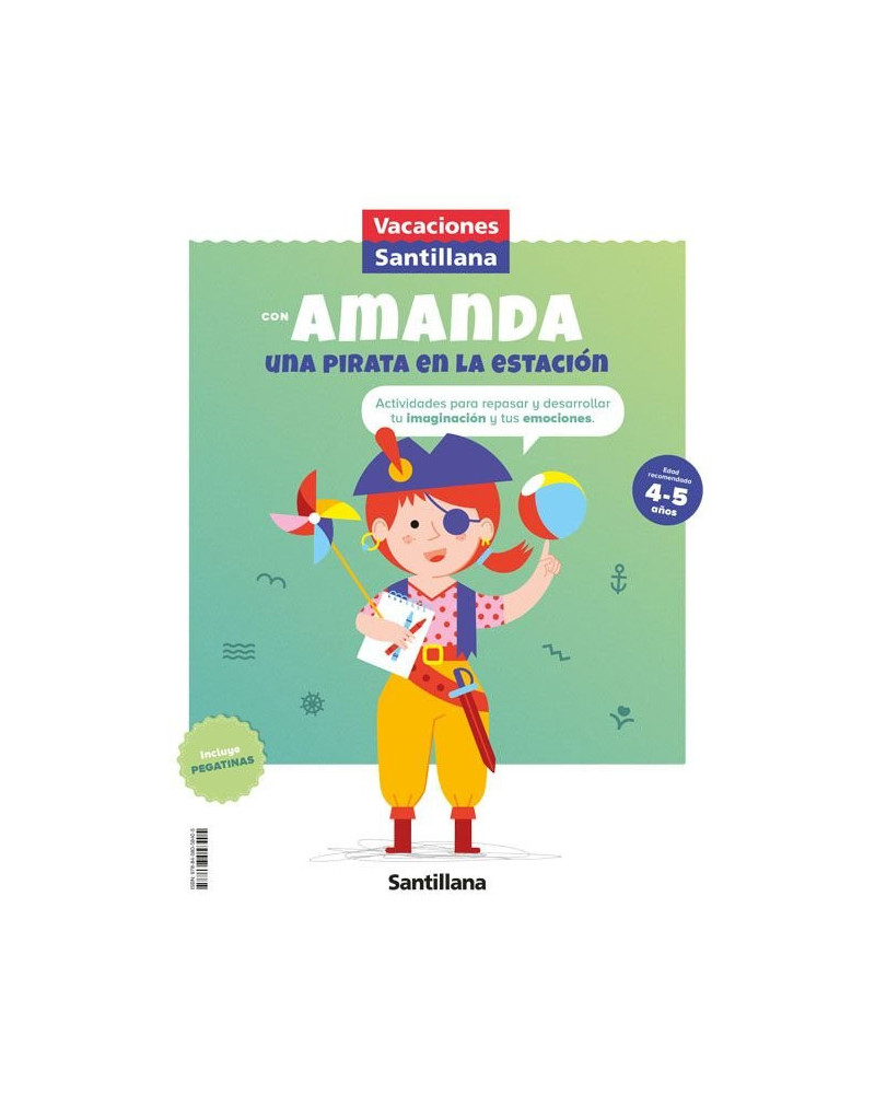 Vacaciones Santillana con Amanda, una pirata en la estación