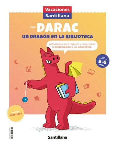 Vacaciones Santillana con Darac, un dragón en la biblioteca