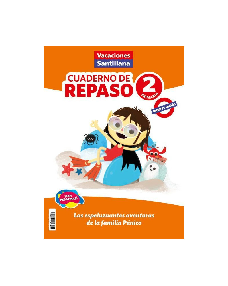 Cuaderno de repaso 2 - Las espeluznantes aventuras de la familia Pánico