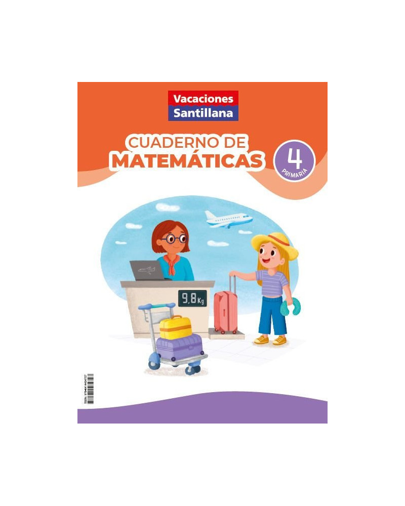 Cuaderno de matemáticas 4 primaria