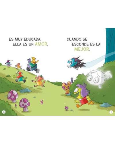 Aprende a leer en la Escuela de Monstruos 8 - Emociones de colores