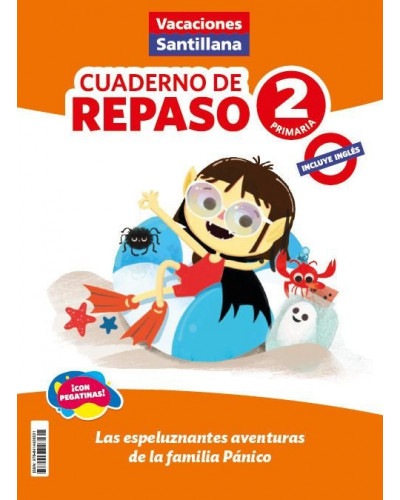 Cuaderno de repaso 2 - Las espeluznantes aventuras de la familia Pánico
