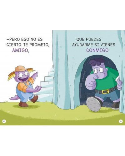 Aprende a leer en la Escuela de Monstruos 9 - Torpón y bonachón