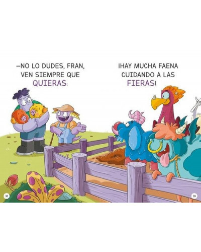 Aprende a leer en la Escuela de Monstruos 9 - Torpón y bonachón