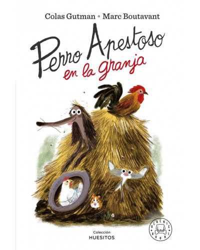 Perro apestoso en la granja