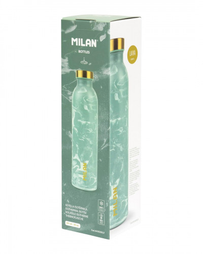 Botella isotérmica de acero inoxidable 0,59 L serie Lava verde