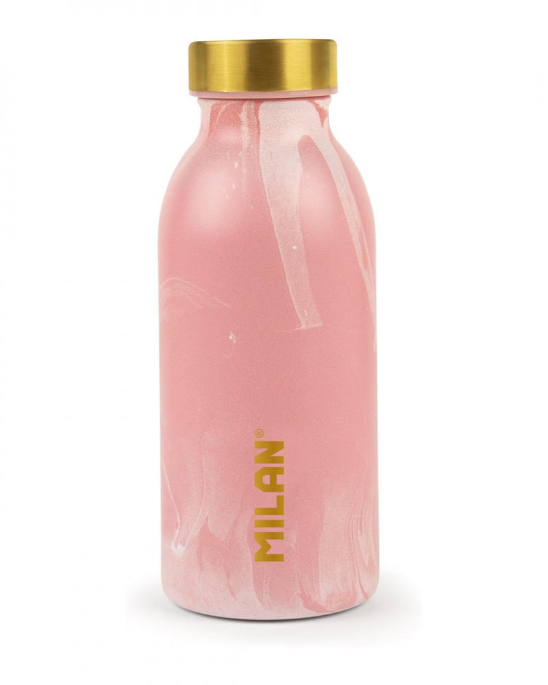 Botella isotérmica de acero inoxidable 0,35 L serie Lava rosa