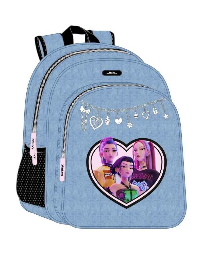 Mochila junior adaptable a carro k-pop DH huntr/x