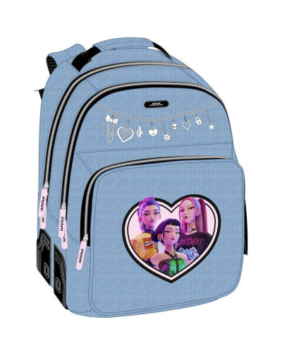 Mochila doble con cantoneras adaptable a carro k-pop DH hun