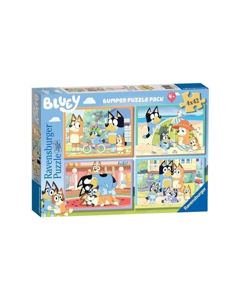 PUZZLE Pack Bluey 4x42pc