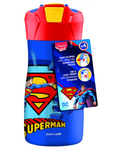 Botella termica acero inoxidable 430ml superman